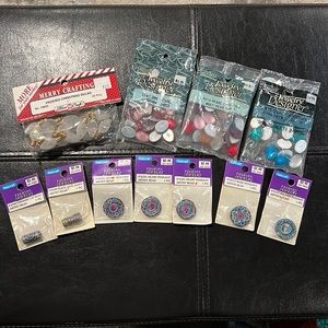 NWT Darice Jewelry Making Supplies Craft Hobby DIY Beads Cabochan Gems Boho